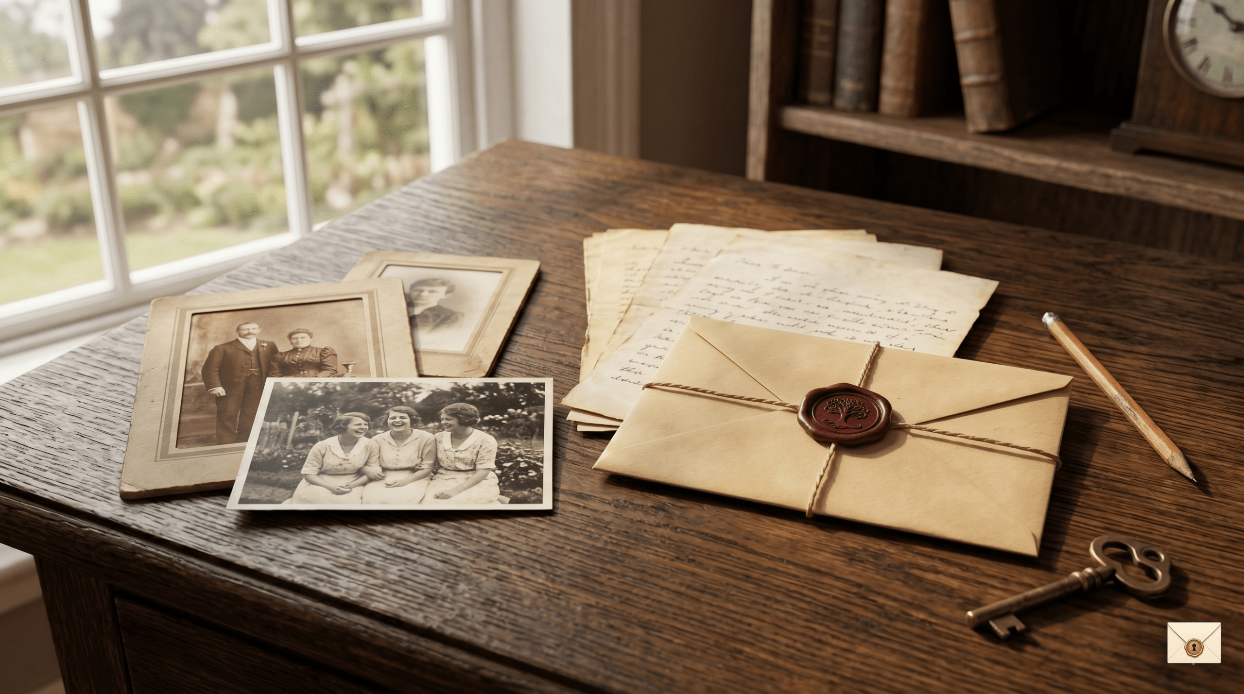 Editorial Policy story review with hidden letter and family documents
