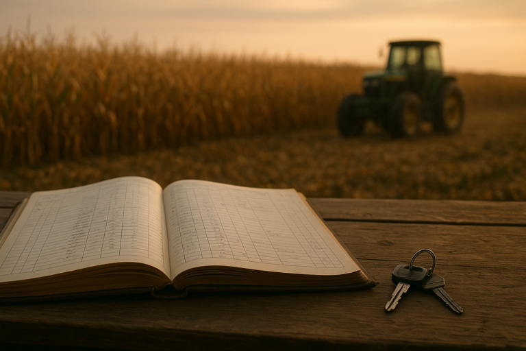 father land story illustration for The Father's Land Was Promised to the Son, Until His Daughter Saved the Harvest