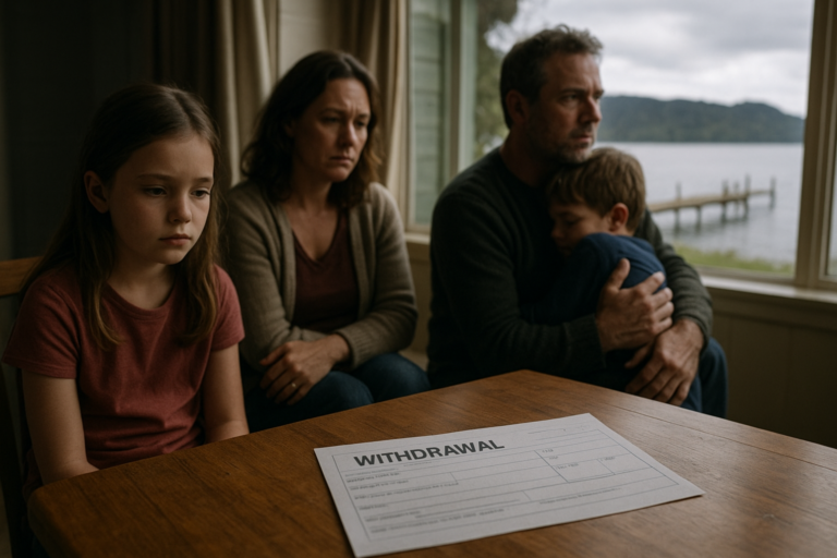 New Zealand family story illustration for A Hidden Record in Rotorua Proved Who Cared Before the Inheritance Arrived