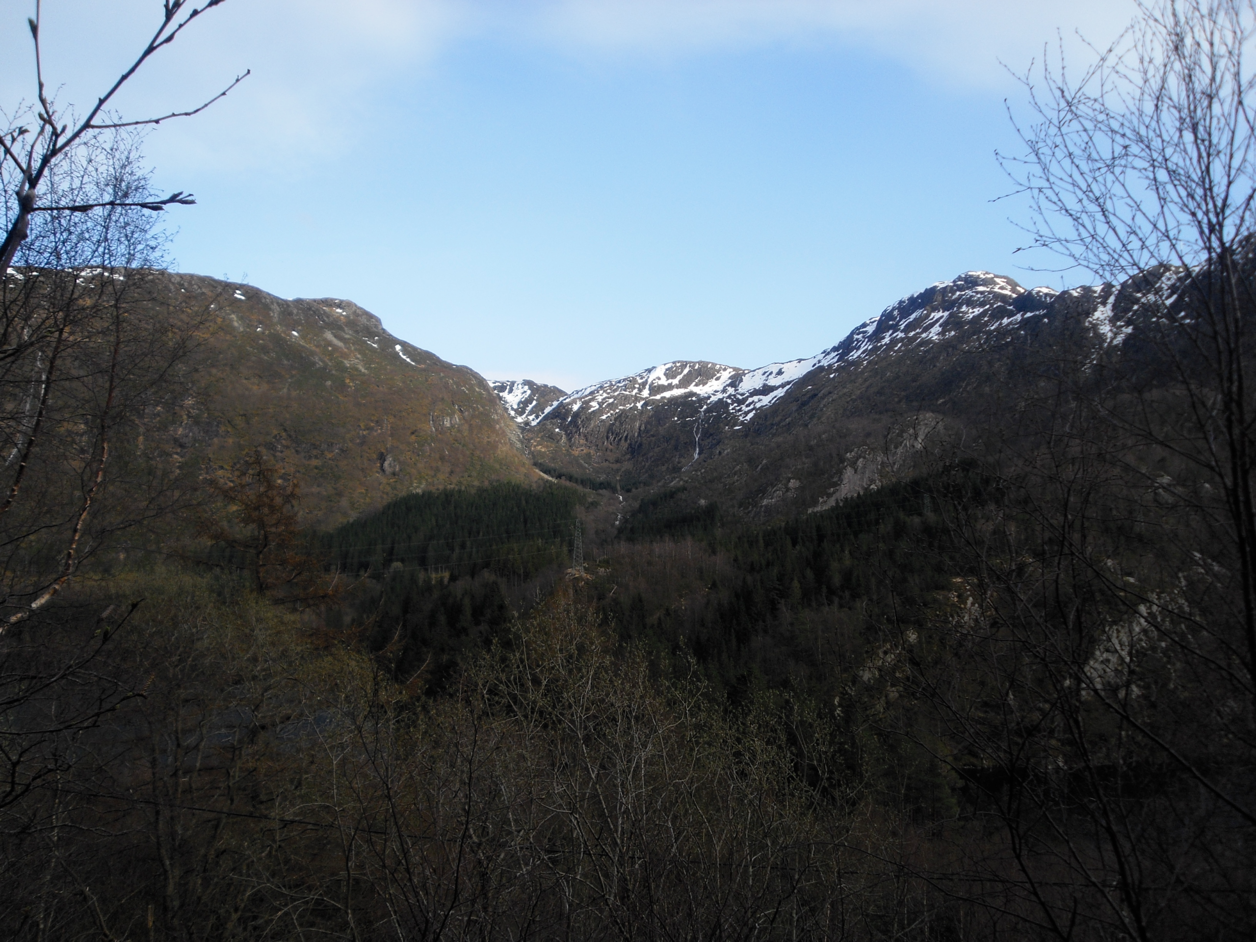 Isdalen in Bergen, Norway, the valley where the unidentified woman was found on November 29, 1970. This photograph was taken in 2009 and is not a crime scene photograph.