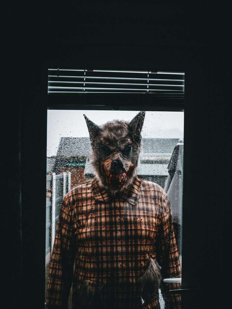 real Scooby Doo tapes mystery illustrated by a frightening animal masked figure