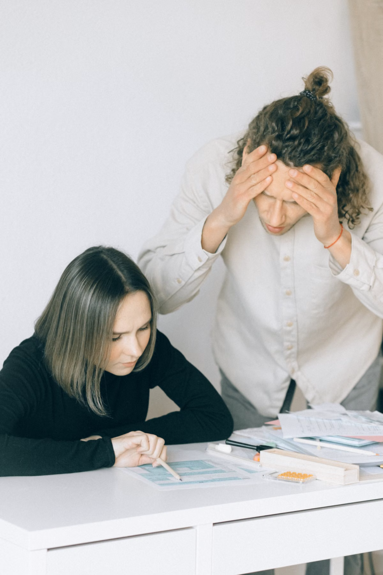 inheritance betrayal story showing a brother and sister arguing over documents